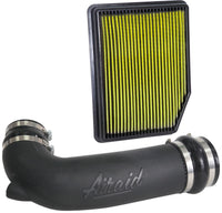 Thumbnail for Airaid 19-20 Chevrolet Silverado 1500 V6-4.3L Jr Intake Kit - Oiled / Yellow Media