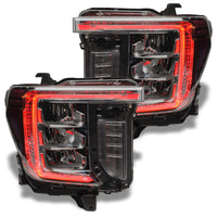Thumbnail for Oracle 20-21 GMC Sierra 2500/3500 HD RGB+W Headlight DRL Upgrade Kit - ColorSHIFT 2 SEE WARRANTY