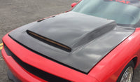 Thumbnail for Anderson Composites 2018 Dodge Demon Cowl-Style Carbon Fiber Hood