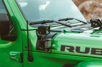 Thumbnail for Rigid Industries 2018 Jeep JL - Cowl Mount Short Extension Arm Kit