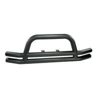 Thumbnail for Rugged Ridge 3-In Dbl Tube Front Bumper Black 76-06 CJ &Jeep Wrangler