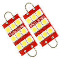 Thumbnail for Oracle 44MM 6 LED 3 Chip - Loop Festoon Bulbs (Pair) - White SEE WARRANTY