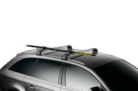 Thumbnail for Thule Skiclick Roof Mount Ski Transporter (Fits 1 Pair of Skis) - Black