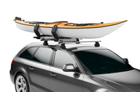 Thumbnail for Thule Hullavator Pro Lift-Assist Kayak Rack - Black/Silver