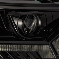 Thumbnail for AlphaRex 2019+ Ford Ranger PRO-Series Proj Headlights Plank Style Alpha Black w/Seq Signal/DRL
