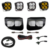 Thumbnail for Baja Designs Ford Super Duty (20-On) Fog Lights Dual FPK Amber SAE/Sport DC Baja Designs