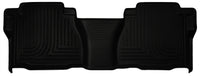 Thumbnail for Husky Liners 07-13 Toyota Tundra Crew Cab / Ext Cab WeatherBeater Black 2nd Seat Floor Liners