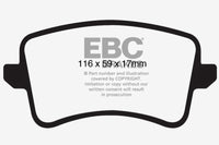 Thumbnail for EBC Brakes Bluestuff Street and Track Day Brake Pads
