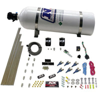 Thumbnail for Nitrous Express 6 Cyl Gas Nitrous Kit (150-375HP) w/15lb Bottle