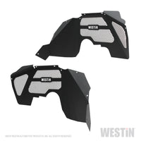 Thumbnail for Westin 07-18 Jeep Wrangler JK Inner Fenders - Front - Textured Black
