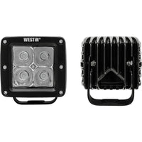 Thumbnail for Westin Compact LED -4 5W Cree 3 inch x 3 inch (Set of 2) - Black