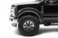 Thumbnail for Bushwacker 17-18 Ford F-250 Super Duty Extend-A-Fender Style Flares 2pc - Black