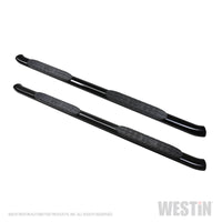 Thumbnail for Westin 2019 Chevrolet Silverado/Sierra 1500 Crew Cab Non LD PRO TRAXX 4 Oval Nerf Step Bars - Black