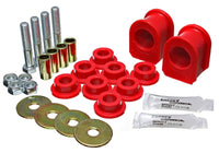Thumbnail for Energy Suspension 05-07 Ford Mustang Red Rear Sway Bar Frame Bushings (Must Reuse All Metal Parts)