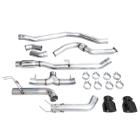 Thumbnail for AWE Tuning 22+ Honda Civic Si/Acura Integra Track Edition Catback Exhaust - Dual Diamond Black Tips