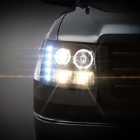 Thumbnail for Spyder GMC Sierra 1500/GMC Sierra Denali 08-13 Projector LED Halo- LED Blk PRO-YD-GS07-HL-BK