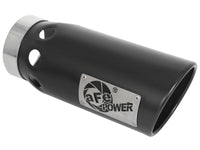 Thumbnail for aFe Large Bore-HD 5 IN 409 SS DPF-Back Exhaust System w/Black Tip 20-21 GM Truck V8-6.6L