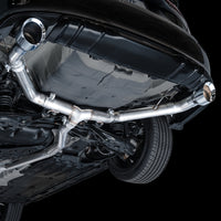 Thumbnail for AWE Tuning 22+ Honda Civic Si/Acura Integra Track Edition Catback Exhaust - Dual Chrome Silver Tips