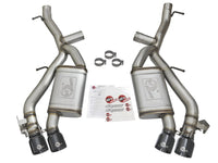 Thumbnail for aFe MACHForce XP 3in 304 SS Axle-Back Exhaust Dual Exhaust (NPP) w/ Black Tips 16-17 Camaro SS V8