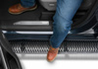 Thumbnail for N-Fab Growler Fleet 19-20 Chevy/GMC 1500 Double Cab - Cab Length - Tex. Black