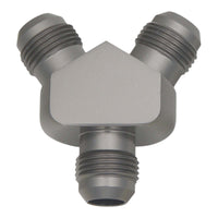 Thumbnail for DeatschWerks 10AN Male Flare + 10AN Male Flare To 10AN Male Flare Y-Block Fitting