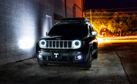 Thumbnail for Oracle Jeep Renegade 15-20 Halo Kit - ColorSHIFT w/ 2.0 Controller SEE WARRANTY