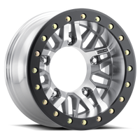 Thumbnail for Raceline RT260M Ryno 17x6.5in / 5x205 BP / -19mm Offset / 160mm Bore - Machined Beadlock Wheel