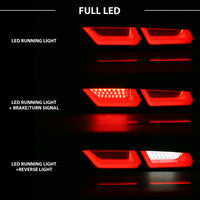 Thumbnail for ANZO 2016-2018 Chevrolet Camaro L.E.D T.L Red/Clear