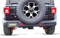 Thumbnail for Gibson 18-22 Jeep Wrangler JL Rubicon 3.6L 2.5in Cat-Back Single Exhaust - Black Elite (Ceramic)