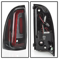 Thumbnail for Spyder 05-15 Toyota Tacoma LED Tail Lights (Not Compatible w/OEM LEDS) - Black ALT-YD-TT05V2-LB-BK