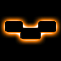 Thumbnail for ORACLE Lighting Universal Illuminated LED Letter Badges - Matte Blk Surface Finish - Y SEE WARRANTY