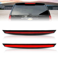 Thumbnail for ANZO 2007-2014 Chevrolet Suburban 1500 LED 3rd Brake Light Black Housing Red Lens w/ Spoiler 1pc