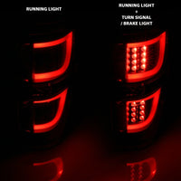 Thumbnail for ANZO 2009-2013 Ford F-150 LED Taillights Black