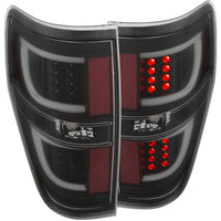 Thumbnail for ANZO 2009-2013 Ford F-150 LED Taillights Black