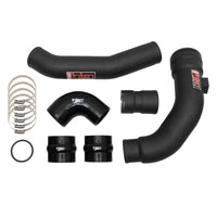 Thumbnail for Injen 17-22 Ford F250/F/350/F-450/F-550 V8-6.7L Turbo Diesel Wrinkle Black Intercooler Piping Kit