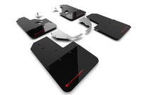 Thumbnail for Rally Armor 21-24 Ford Bronco (Steel Bmpr + RR - NO Rptr/Sprt) Blk Mud Flap w/Red Logo