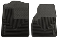 Thumbnail for Husky Liners 94-01 Dodge Ram 1500/2500/3500/80-96 Ford Bronco Heavy Duty Black Front Floor Mats