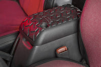 Thumbnail for Rugged Ridge Center Console Cover Black 97-01 Jeep Wrangler TJ