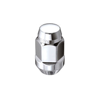 Thumbnail for McGard Hex Lug Nut (Cone Seat Bulge Style) M12X1.5 / 3/4 Hex / 1.45in. Length (4-Pack) - Chrome