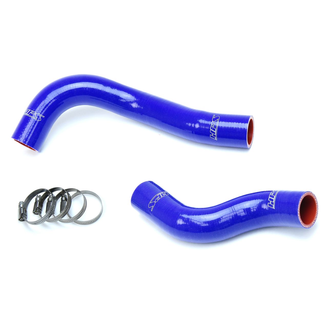 HPS Blue Reinforced Silicone Radiator Hose Kit Coolant for Lexus 15-18 RCF V8 5.0L