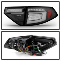 Thumbnail for Spyder 08-14 Subara Impreza WRX Hatchback LED Tail Lights Seq Signal Black ALT-YD-SI085D-SEQ-BK