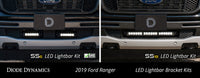 Thumbnail for Diode Dynamics 19-21 Ford Ranger SS18 LED Lightbar Kit - Amber Combo