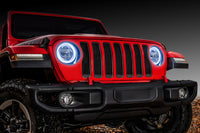 Thumbnail for Oracle Jeep Wrangler JL/Gladiator JT LED Surface Mount Headlight Halo Kit - White SEE WARRANTY