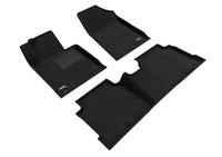 Thumbnail for 3D Maxpider 15-19 Hyundai Sonata / Elegant 1st 2nd Row - Floor Mat Set (Black)