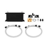 Thumbnail for Mishimoto 2007-2011 Jeep Wrangler JK Oil Cooler Kit Thermostatic Black