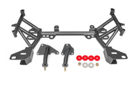 Thumbnail for BMR 93-02 4th Gen F-Body K-Member LT1 Motor Mounts Standard Rack Mounts Black Hammertone