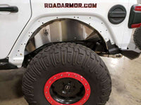 Thumbnail for Road Armor 18-20 Jeep Wrangler JL Stealth Rear Fender Liner Body Armor - Raw