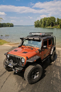 Thumbnail for Rugged Ridge Performance Vented Hood 07-18 Jeep Wrangler JK