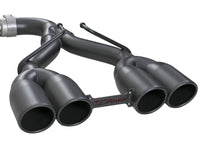 Thumbnail for aFe Rebel Series 2.5in. 304 SS C/B Exhaust System 2018 Jeep Wrangler (JL) V6-3.6L - Black Tip