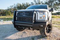 Thumbnail for Road Armor 15-17 Ford F-150 Vaquero Front Bumper Full Guard - Tex Blk